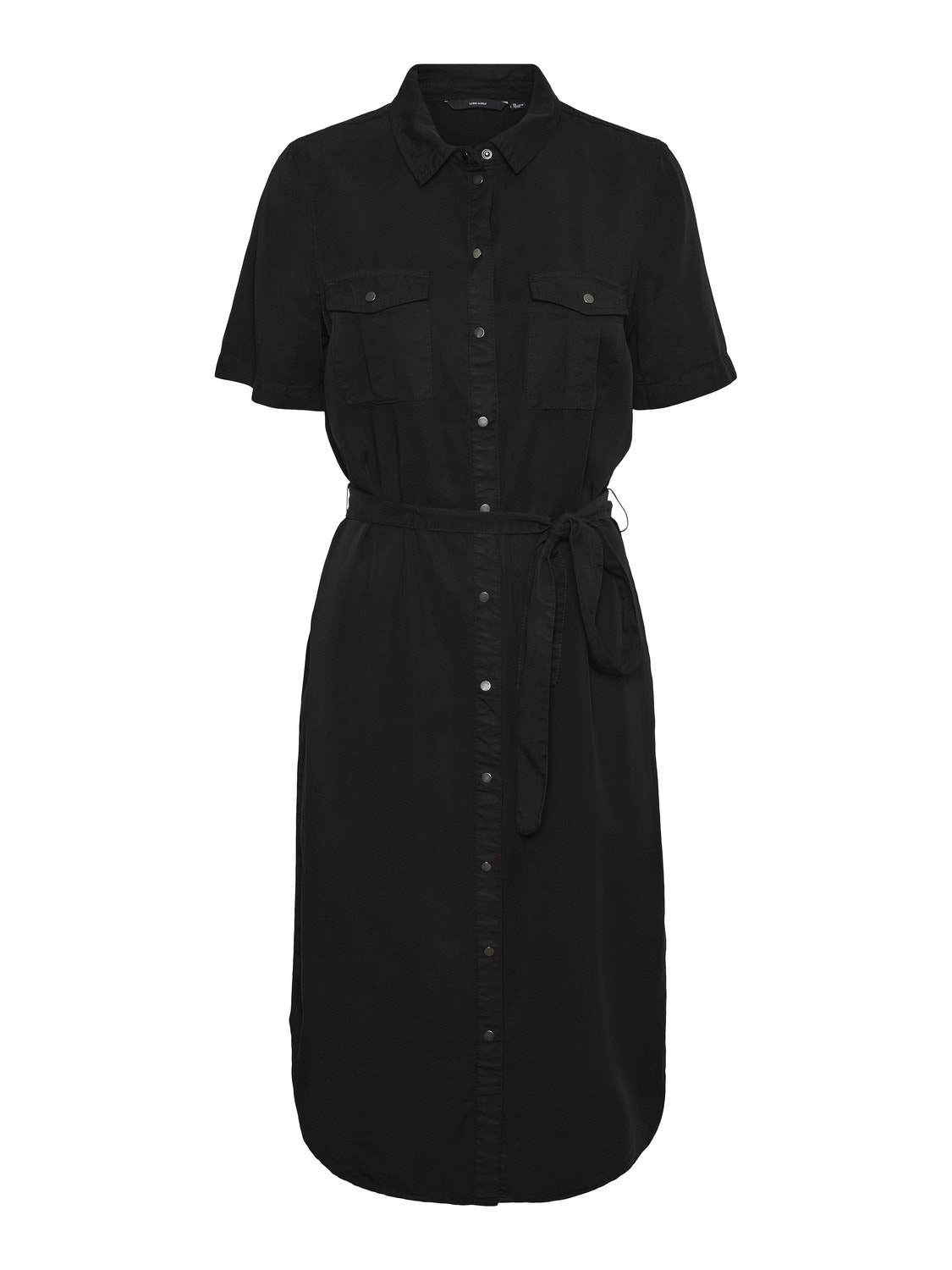 Vero Moda VMSILJA Krótka sukienka -Black Denim - 10251330