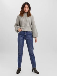 Vero Moda VMMIRANDA Pullover -Mineral Gray - 10251337