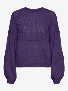 Vero Moda VMSILANDA Pullover -Mulberry Purple - 10251338