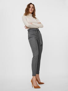 Vero Moda VMEVA Broek -Medium Grey Melange - 10251389