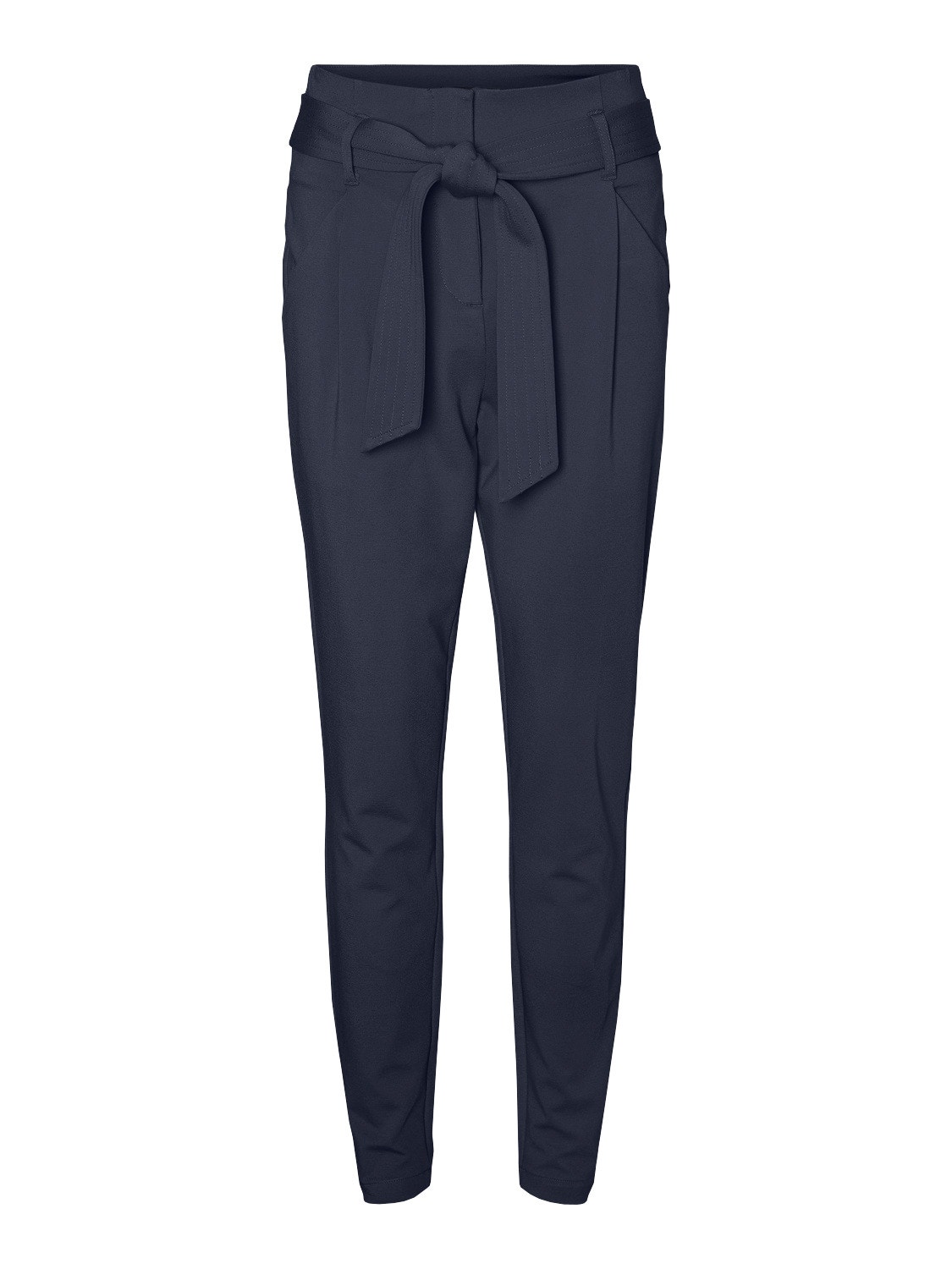 Moda® | Trousers High rise Dark Vero | Blue vmbailey