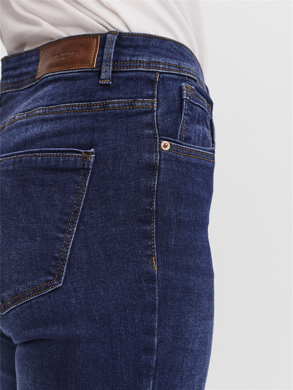 Vero Moda VMTANYA Skinny Fit Jeans -Dark Blue Denim - 10251657