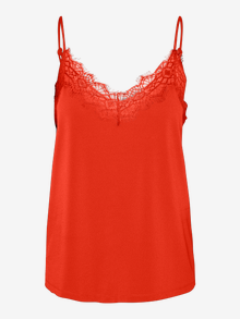 Vero Moda VMALBERTA Top -Cherry Tomato - 10251761