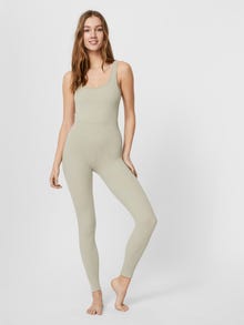 Vero Moda VMEVE Bodystocking -Mineral Gray - 10252051