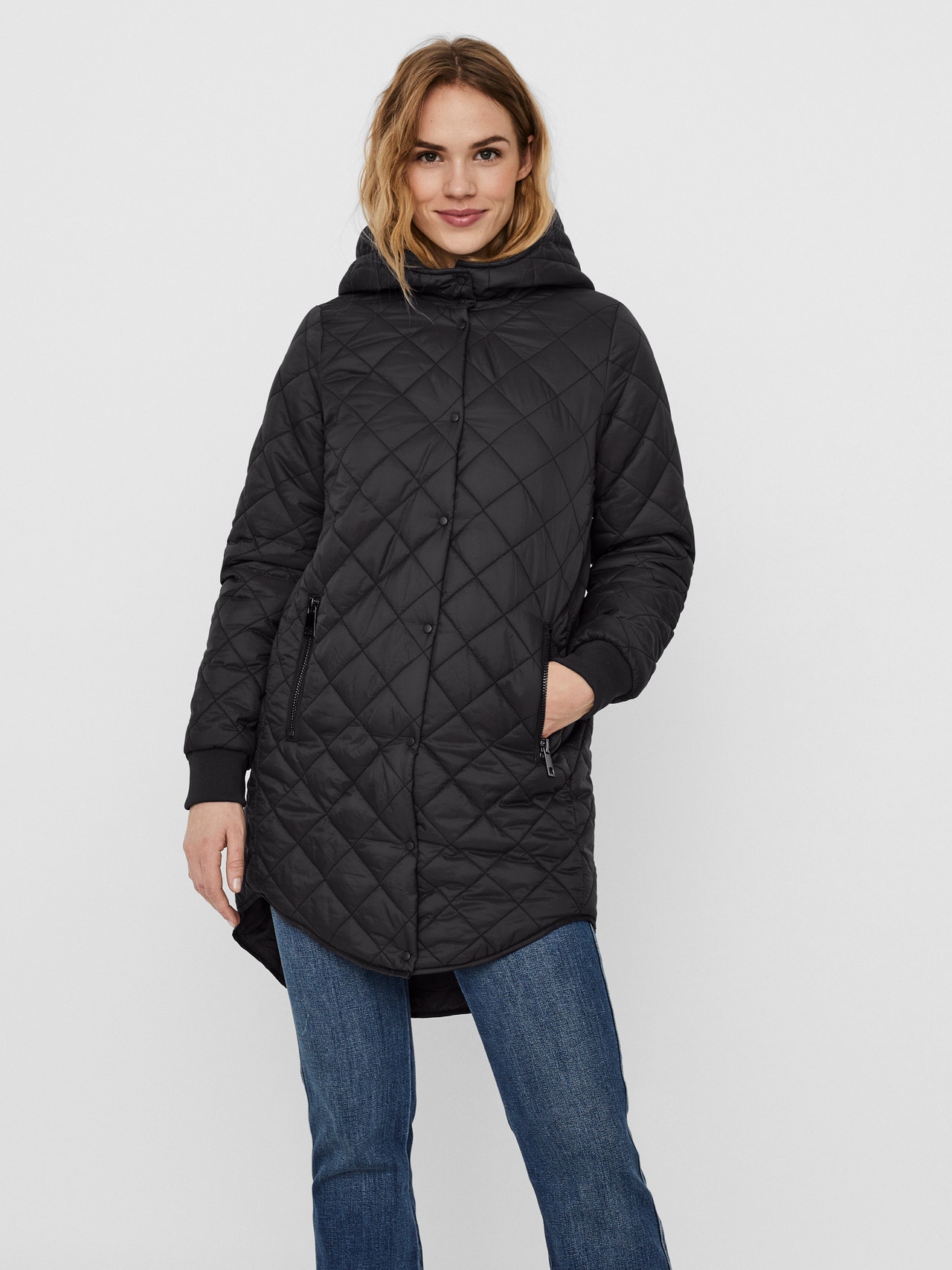 VMHAYLE Coat | Black | Moda® Vero