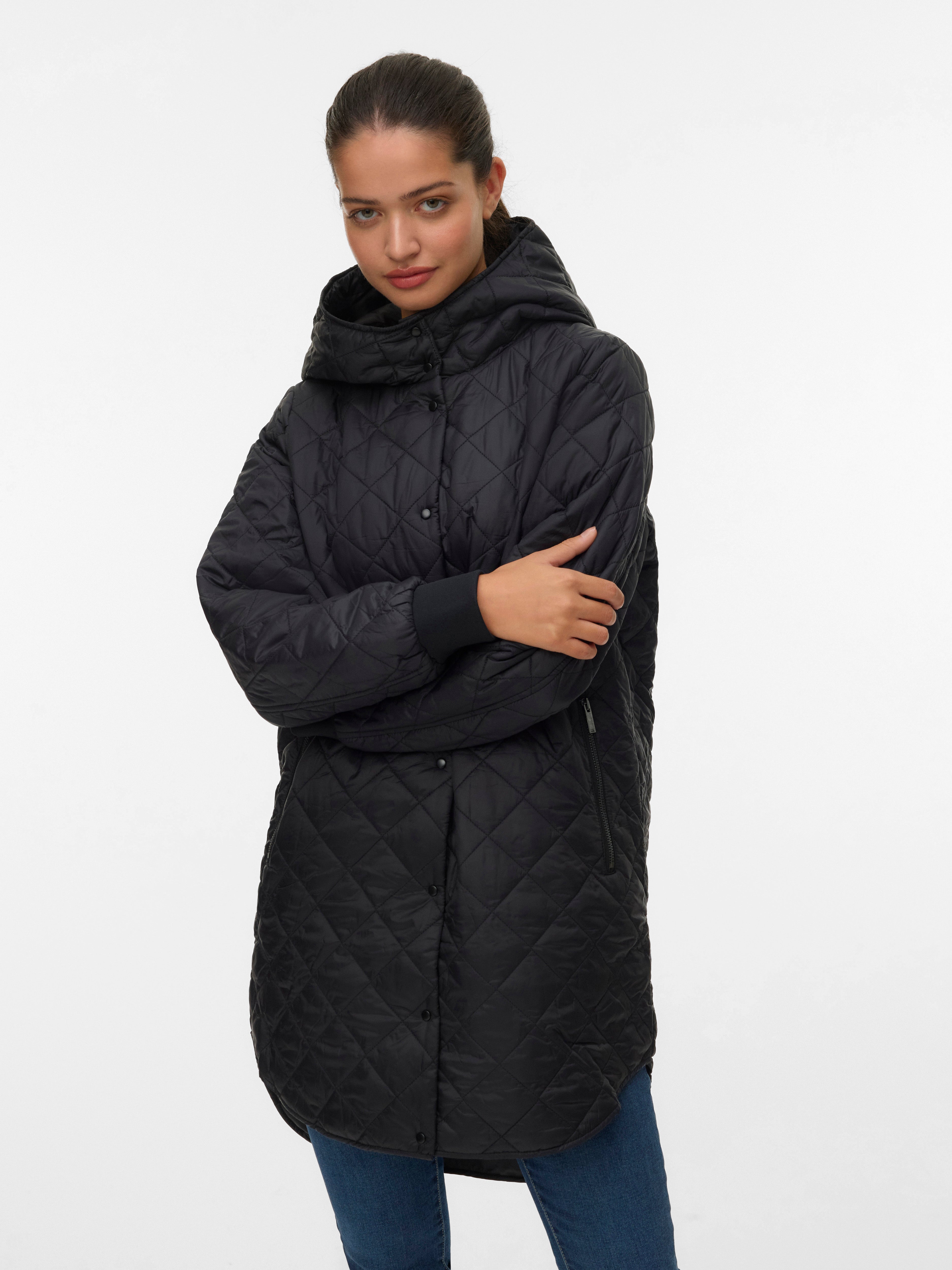 Quilted jacket Black Vero Moda®