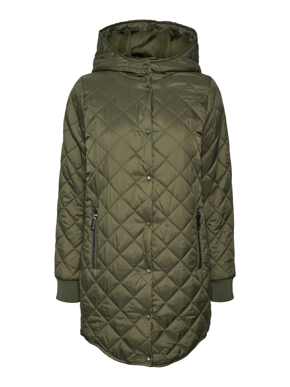 Vero moda green on sale coat