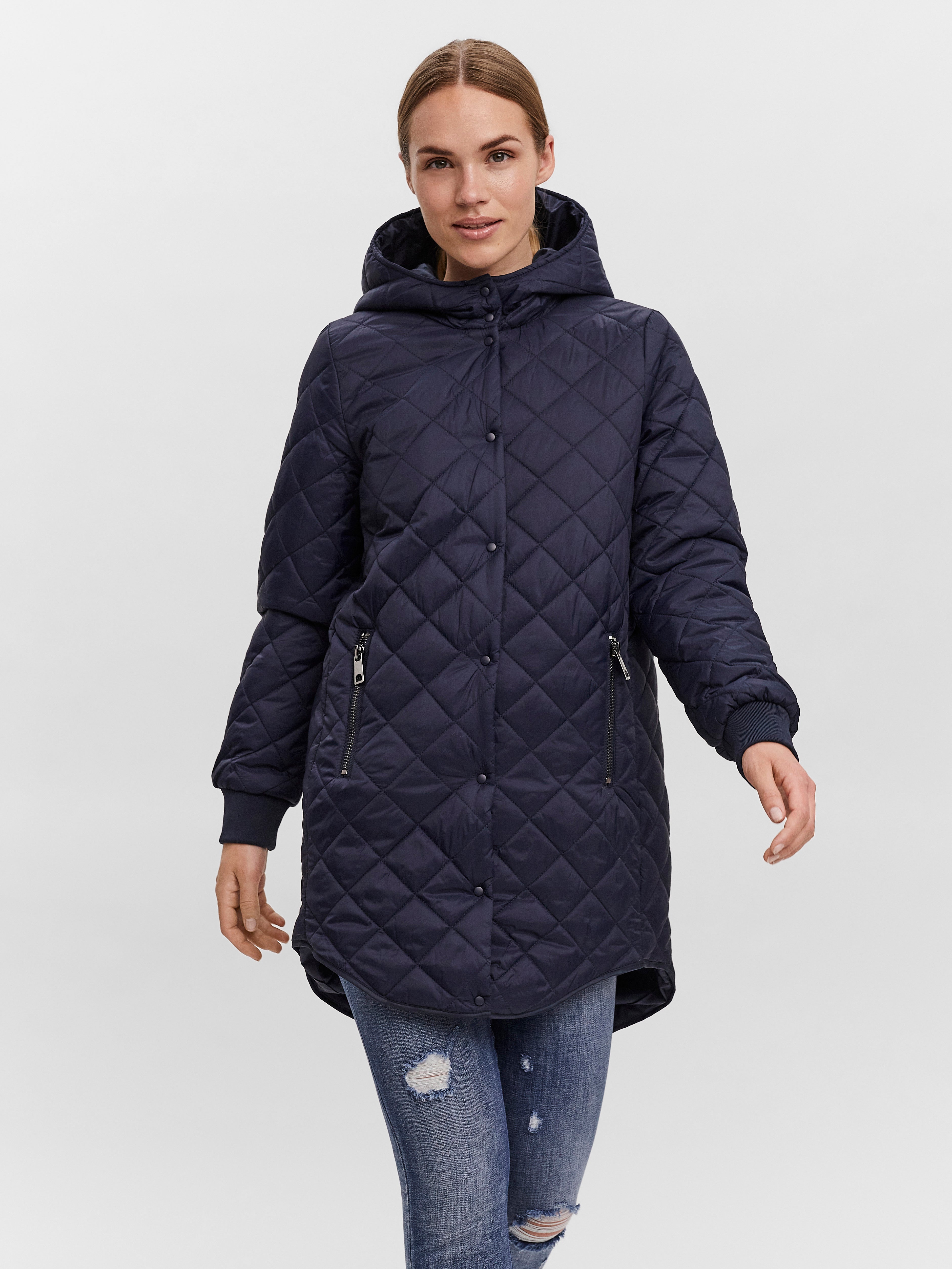 Vero moda hot sale blue coat