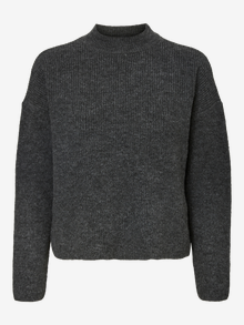 Vero Moda VMOLINA Neulepuserot -Dark Grey Melange - 10252256