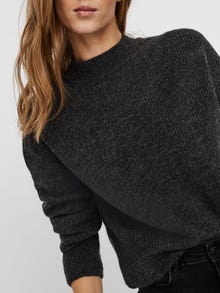 Vero Moda VMOLINA Neulepuserot -Dark Grey Melange - 10252256