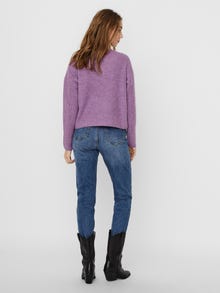 Vero Moda VMOLINA Pullover -African Violet - 10252256