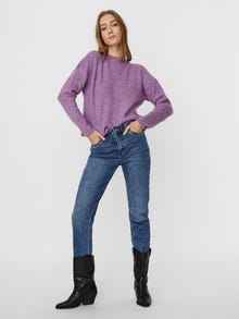 Vero Moda VMOLINA Pullover -African Violet - 10252256