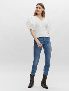 Vero Moda VMPOPPY Top -Snow White - 10252335