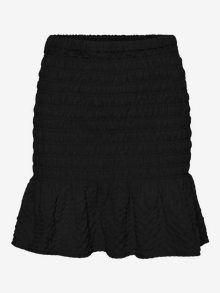 Vero Moda VMHOLLO Hohe Taille Kurzer Rock -Black - 10252398