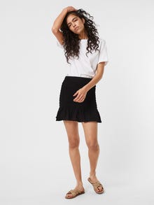 Vero Moda VMHOLLO Hohe Taille Kurzer Rock -Black - 10252398