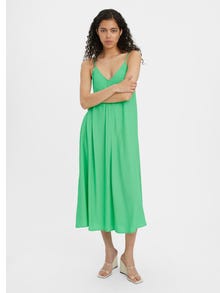 Vero Moda VMNORA Langes Kleid -Irish Green - 10252522