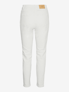 Vero Moda VMBRENDA High rise Straight Fit Ancle Jeans -Bright White - 10252779