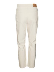 Vero Moda VMBRENDA Taille haute Straight Fit Jeans -Ecru - 10252779