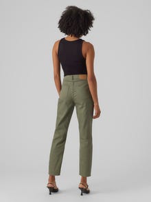 Vero Moda VMBRENDA Taille haute Straight Fit Jeans -Ivy Green - 10252779
