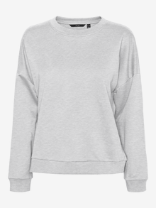 Vero Moda VMOCTAVIA Sweatshirt -Light Grey Melange - 10252960