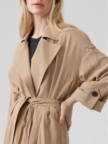 Vero Moda VMBELLA Trenchcoat -Tannin - 10252979