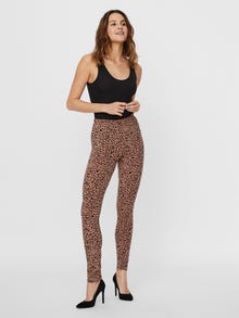 Vero Moda VMASTA Leggings -Café au Lait - 10253130