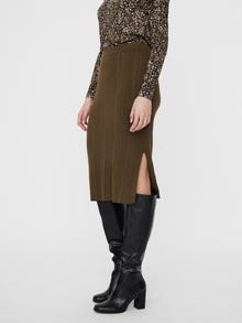 Vero Moda VMWILLOW Langer Rock -Dark Olive - 10253182