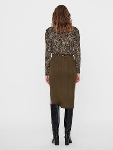 Vero Moda VMWILLOW Long Skirt -Dark Olive - 10253182