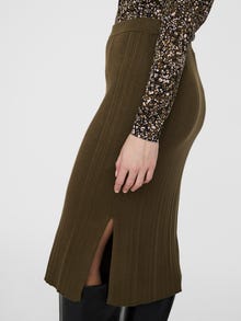 Vero Moda VMWILLOW Long Skirt -Dark Olive - 10253182
