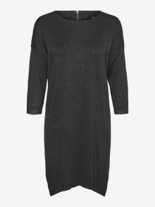 Vero Moda VMGLORY Langes Kleid -Dark Grey Melange - 10253201