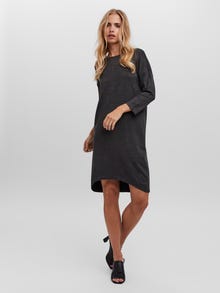 Vero Moda VMGLORY Langes Kleid -Dark Grey Melange - 10253201