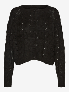 Vero Moda VMSTINNA Pletený kardigan -Black - 10253213