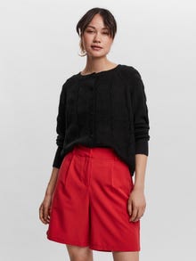 Vero Moda VMSTINNA Pletený kardigan -Black - 10253213