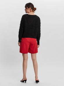 Vero Moda VMSTINNA Pletený kardigan -Black - 10253213