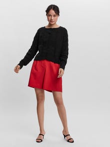 Vero Moda VMSTINNA Pletený kardigan -Black - 10253213