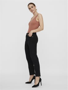 Vero Moda VMBRENDA High rise Straight Fit Jeans -Black - 10253552