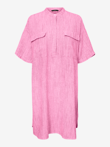 Vero Moda VMLINE Kort kjole -Bonbon - 10253581
