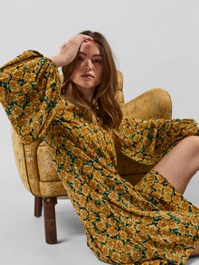 Vero Moda VMBEVERLY Kort klänning -Nomad - 10253592