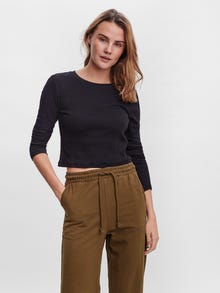Vero Moda VMNATASHA T-Shirt -Black - 10253677