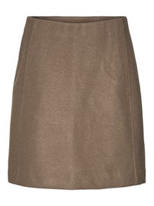 Vero Moda VMFORTUNEALLISON Lång kjol -Chocolate Chip - 10253954