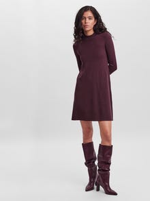 Vero Moda VMHAPPINESS Kurzes Kleid -Fudge - 10254072