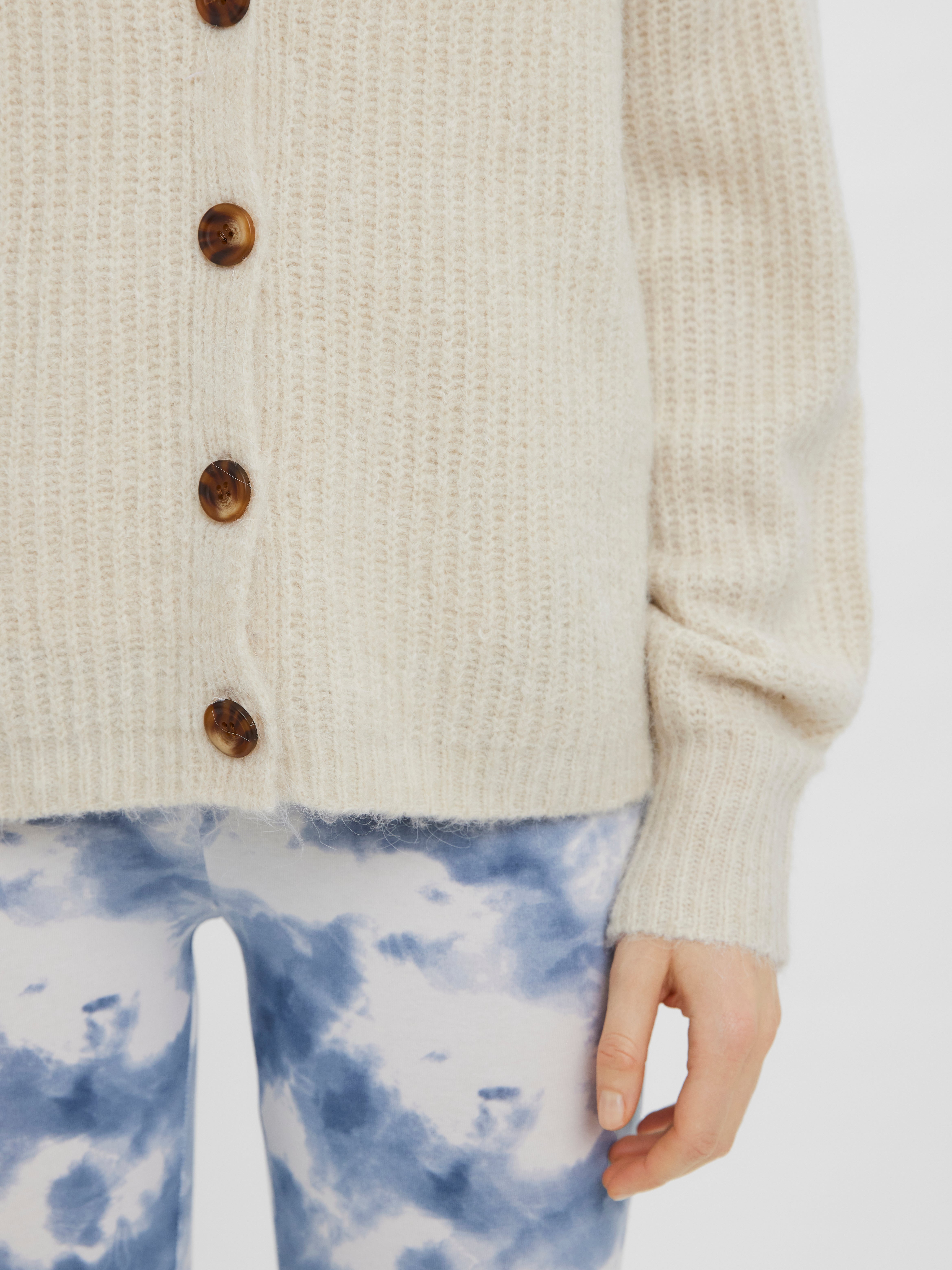 V-Neck Knit Cardigan with 30% discount 