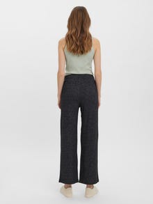 Vero Moda VMCHILL Trousers -Dark Grey Melange - 10254125