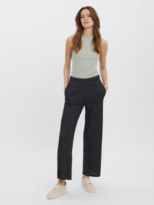 Vero Moda VMCHILL Trousers -Dark Grey Melange - 10254125