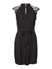 Vero Moda VMMILLA Krótka sukienka -Black - 10254303