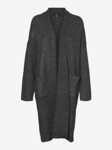 Vero Moda VMCODY Knit Cardigan -Dark Grey Melange - 10254432