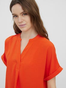 Vero Moda VMELVA Top -Spicy Orange - 10254700