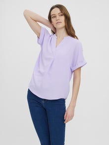 Vero Moda VMELVA Top -Pastel Lilac - 10254700