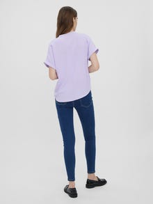 Vero Moda VMELVA Topit -Pastel Lilac - 10254700