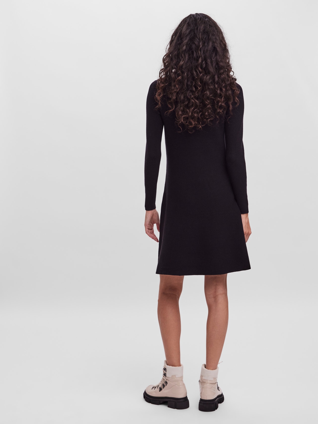 Vero Moda VMNANCY Krótka sukienka -Black - 10254807